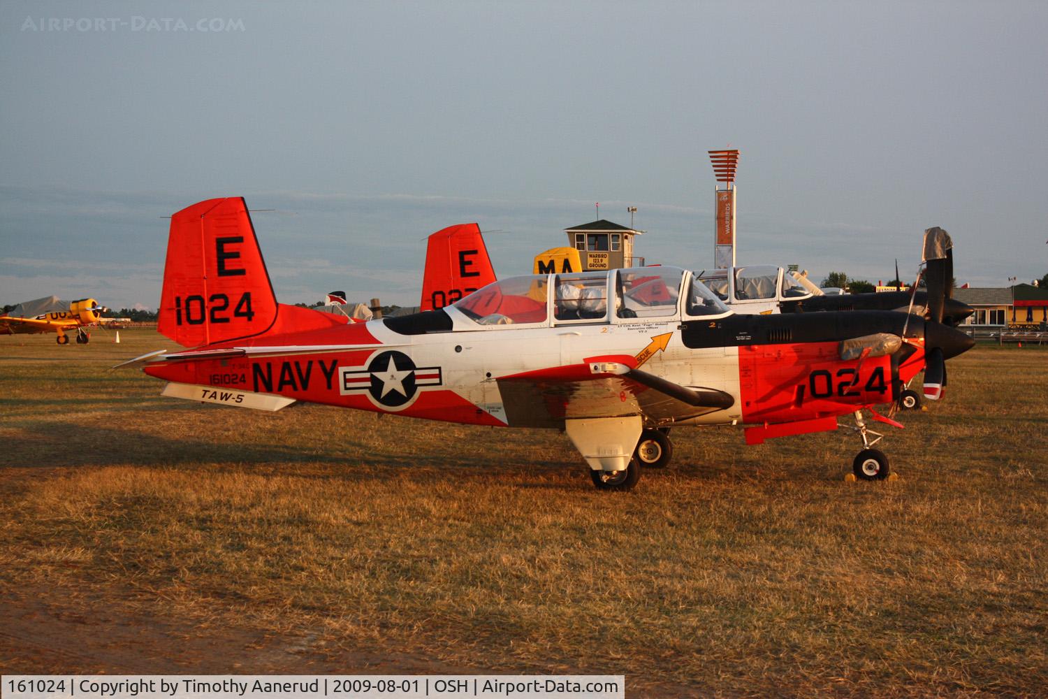 161024, Beech T-34C Turbo Mentor C/N GL-152, Beech Aircraft Corp T-34C, c/n: GL-152