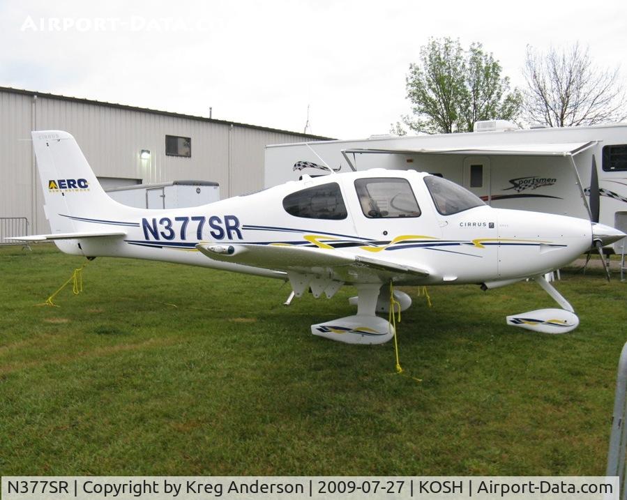 N377SR, 2007 Cirrus SR22 C/N 2504, EAA Airventure 2009