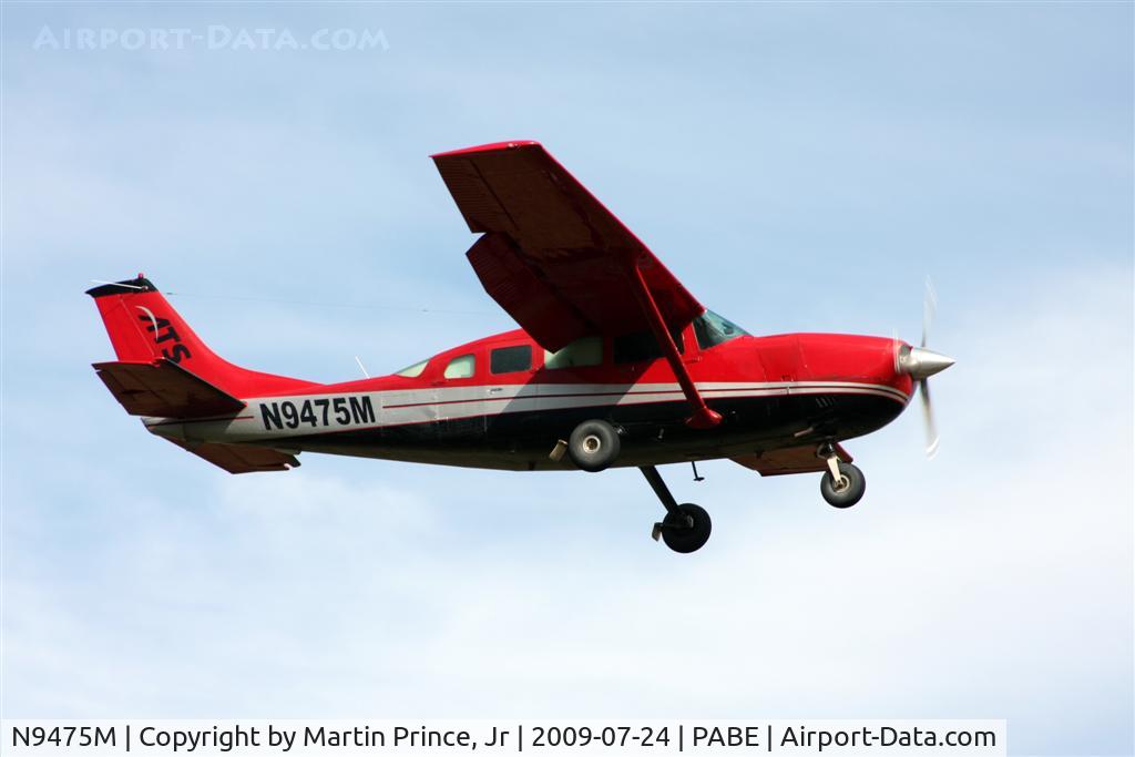 N9475M, 1981 Cessna 207A C/N 20700695, Arctic Transportation Services C207 landing 18 Bethel