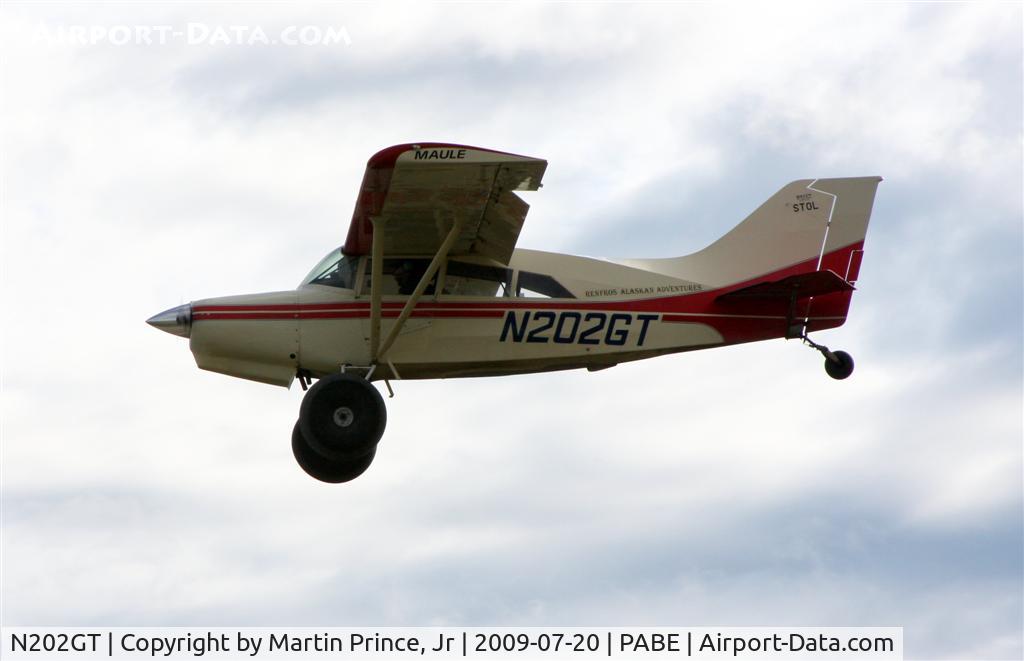 N202GT, Maule M-7-235 Super Rocket C/N 4111C, Renfro's Maule landing 11 Bethel