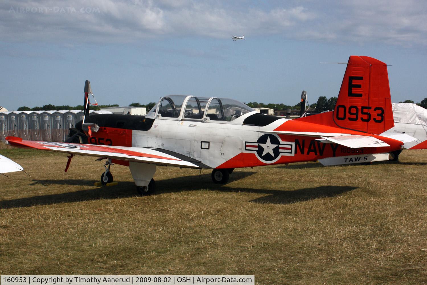 160953, Beech T-34C Turbo Mentor C/N GL-139, Beech T-34C, c/n: GL-139
