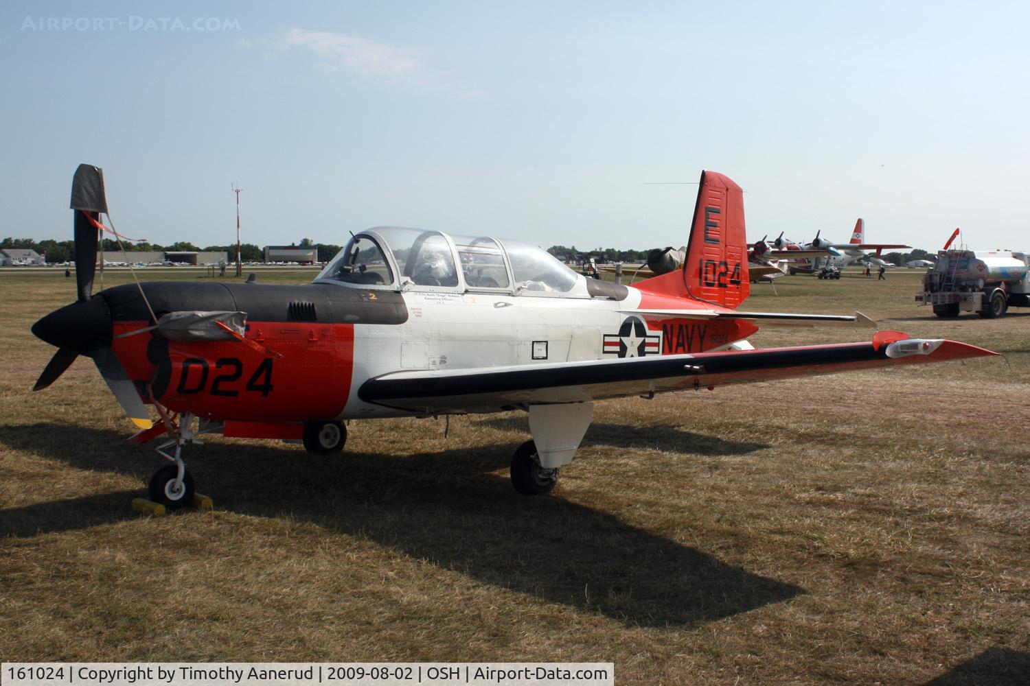 161024, Beech T-34C Turbo Mentor C/N GL-152, Beech Aircraft Corp T-34C, c/n: GL-152