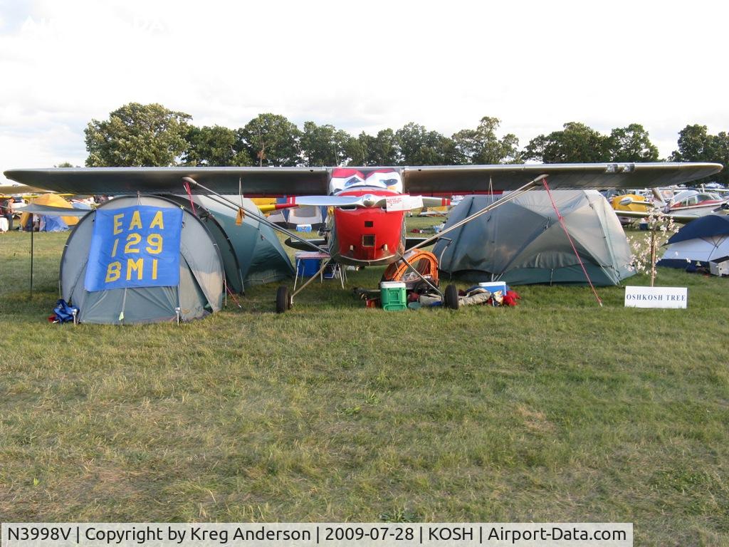 N3998V, 1948 Cessna 170 C/N 18317, EAA Airventure 2009