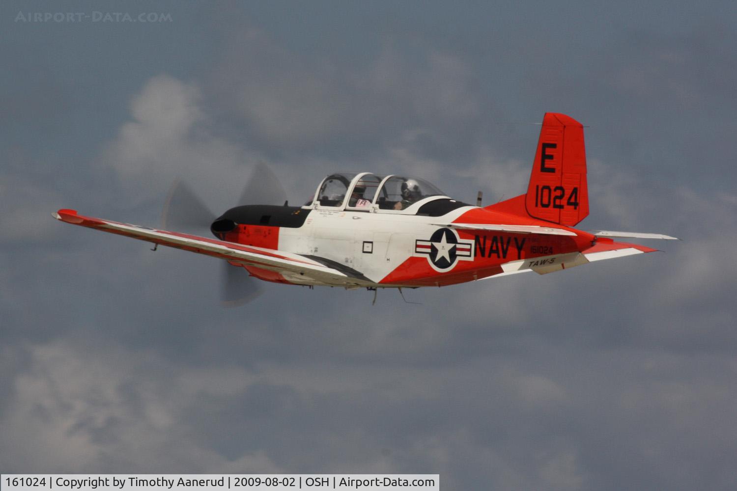 161024, Beech T-34C Turbo Mentor C/N GL-152, Beech Aicraft Corp T-34C, c/n: GL-152