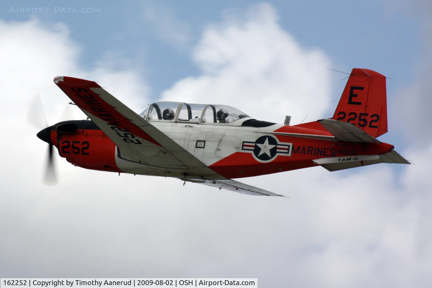 162252, Beech T-34C Mentor C/N GL-250, Beech Aircraft Corp T-34C, c/n: GL-250