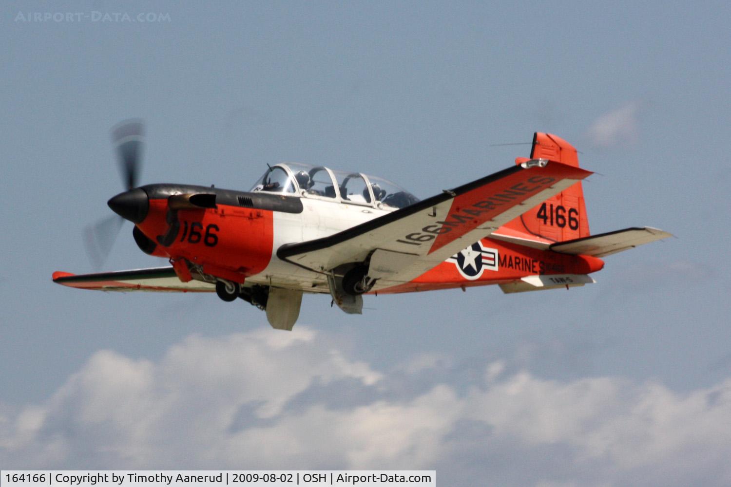 164166, Beech T-34C Turbo Mentor C/N GL-346, Beech T-34C Mentor, c/n: 164166