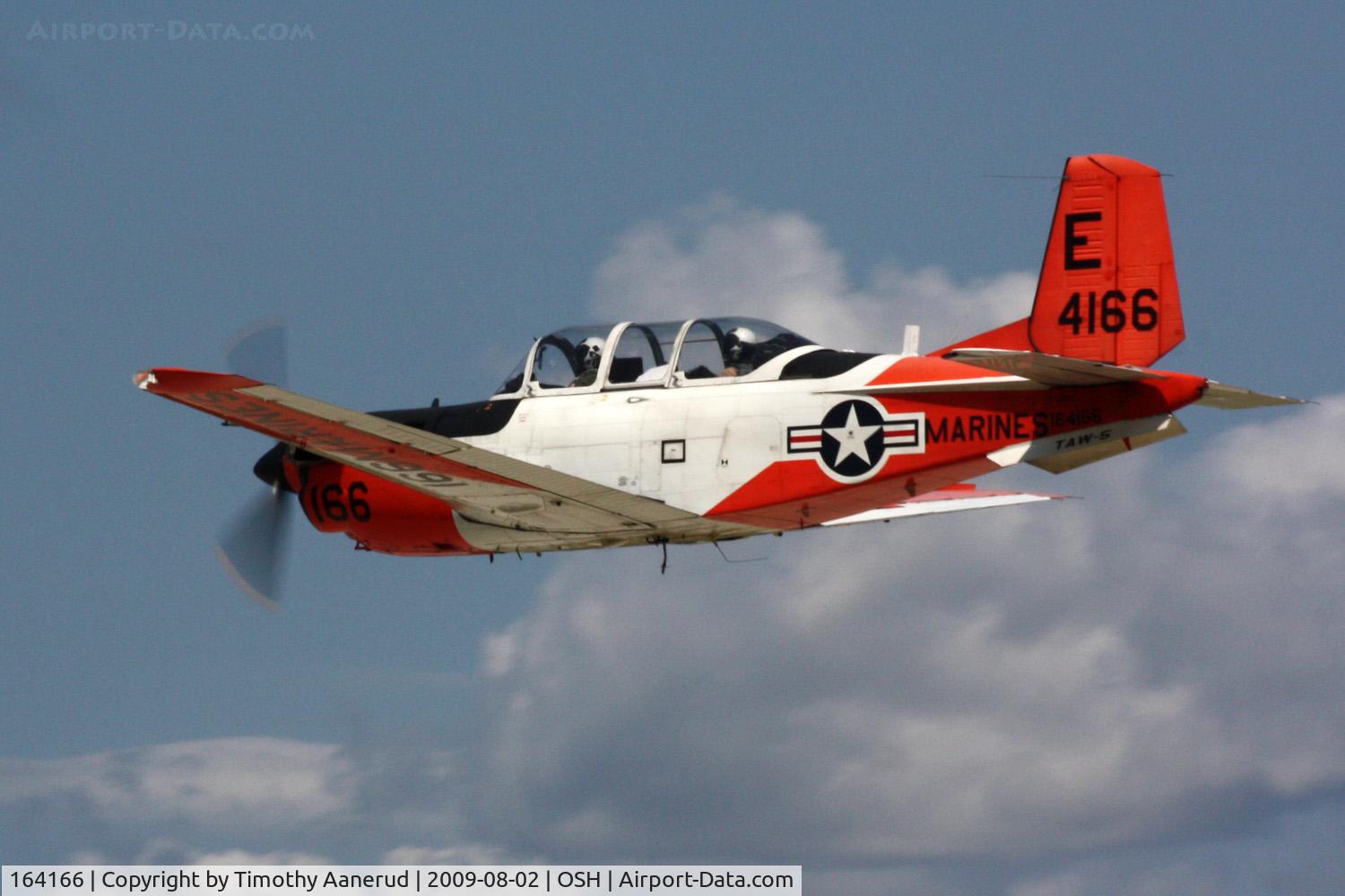 164166, Beech T-34C Turbo Mentor C/N GL-346, Beech T-34C Mentor, c/n: 164166