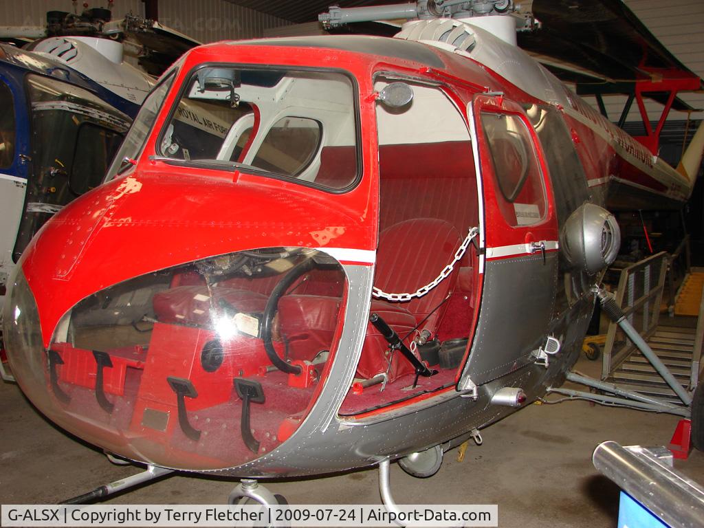 G-ALSX, Bristol 171 Sycamore Mk.3 C/N 12892, Bristol Aircraft Ltd BRISTOL 171 MK3 - Exhibited in the International Helicopter Museum , Weston-Super Mare , Somerset , United Kingdom