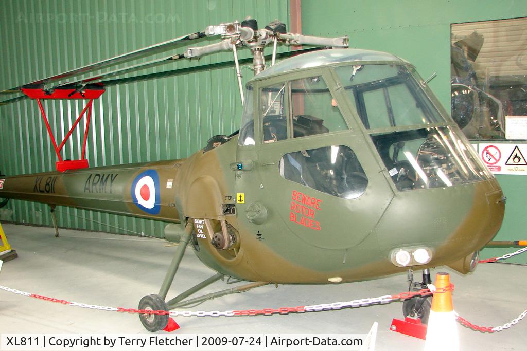 XL811, 1958 Saunders-Roe Skeeter AOP.12 C/N S2/5096, 1958 Saunders Roe Skeeter AOP Mk.12, - Exhibited in the International Helicopter Museum , Weston-Super Mare , Somerset , United Kingdom