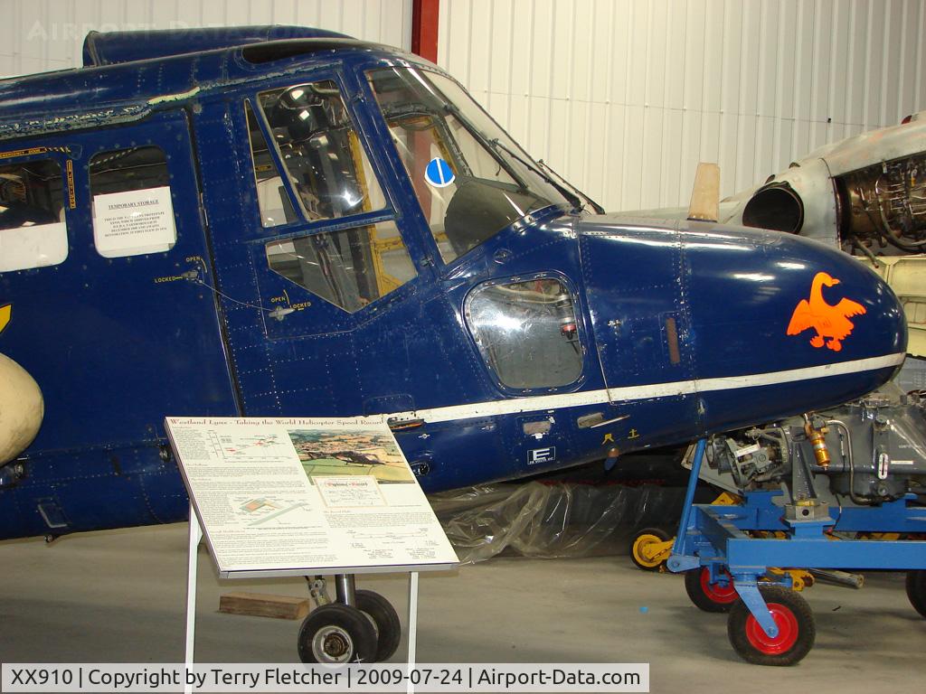 XX910, 1972 Westland Lynx HAS.2 C/N 03/16, 1972 Westland Lynx HAS2 - Exhibited in the International Helicopter Museum , Weston-Super Mare , Somerset , United Kingdom