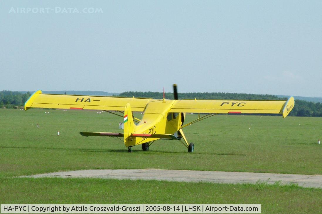 HA-PYC, 1969 PZL-Okecie PZL-101A Gawron C/N 119292, Siófok-Kiliti Airport, LHSK