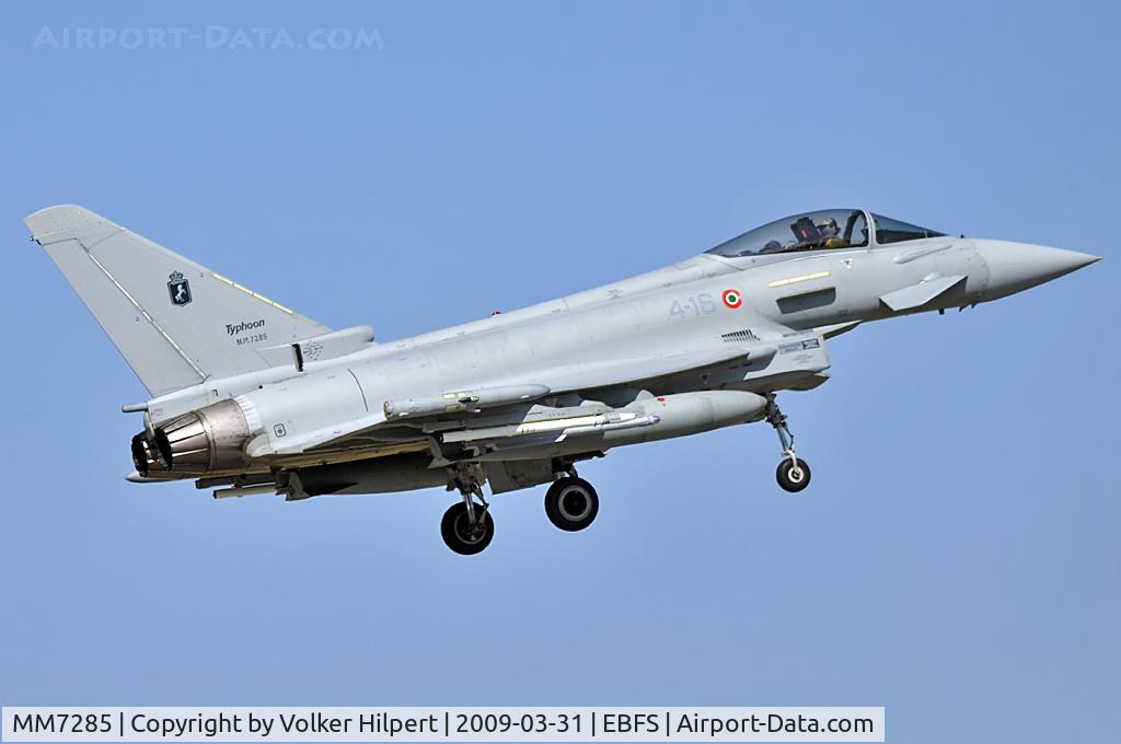 MM7285, Eurofighter EF-2000 Typhoon S C/N IS017, Typhoon at Florennes TLP 03-09