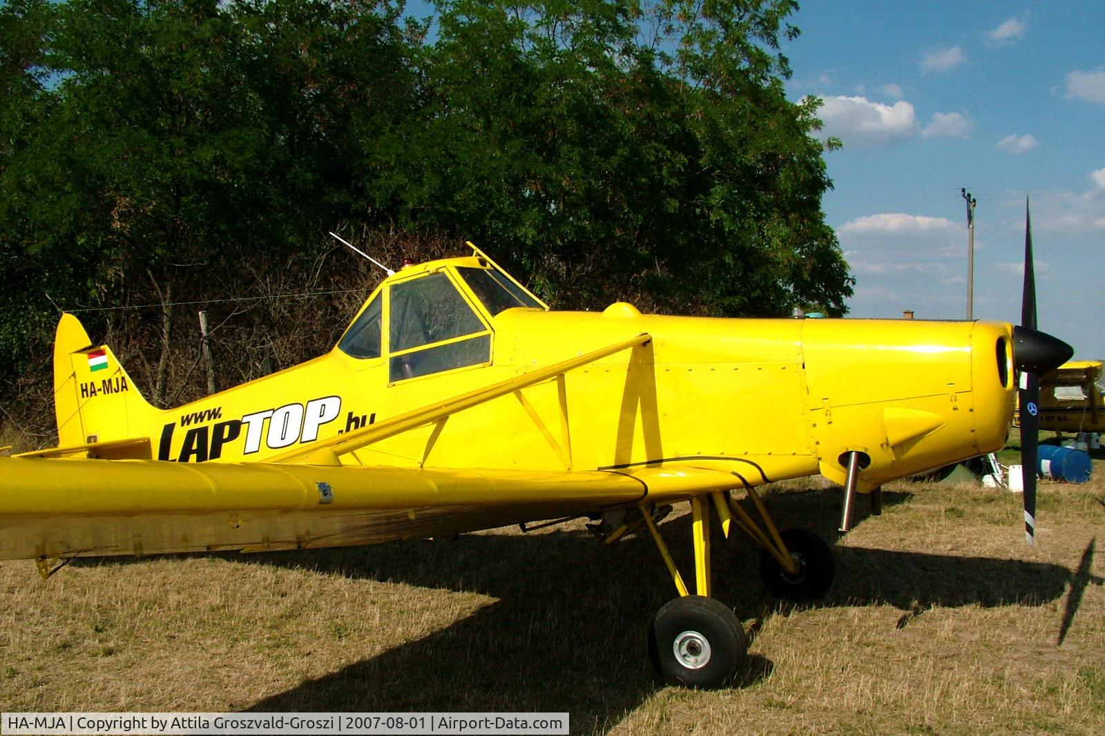 HA-MJA, 1963 Piper PA-25-235 Pawnee C/N 25-2908, Siófok-Kiliti,Papkutapuszta agricultural airport and take-off field