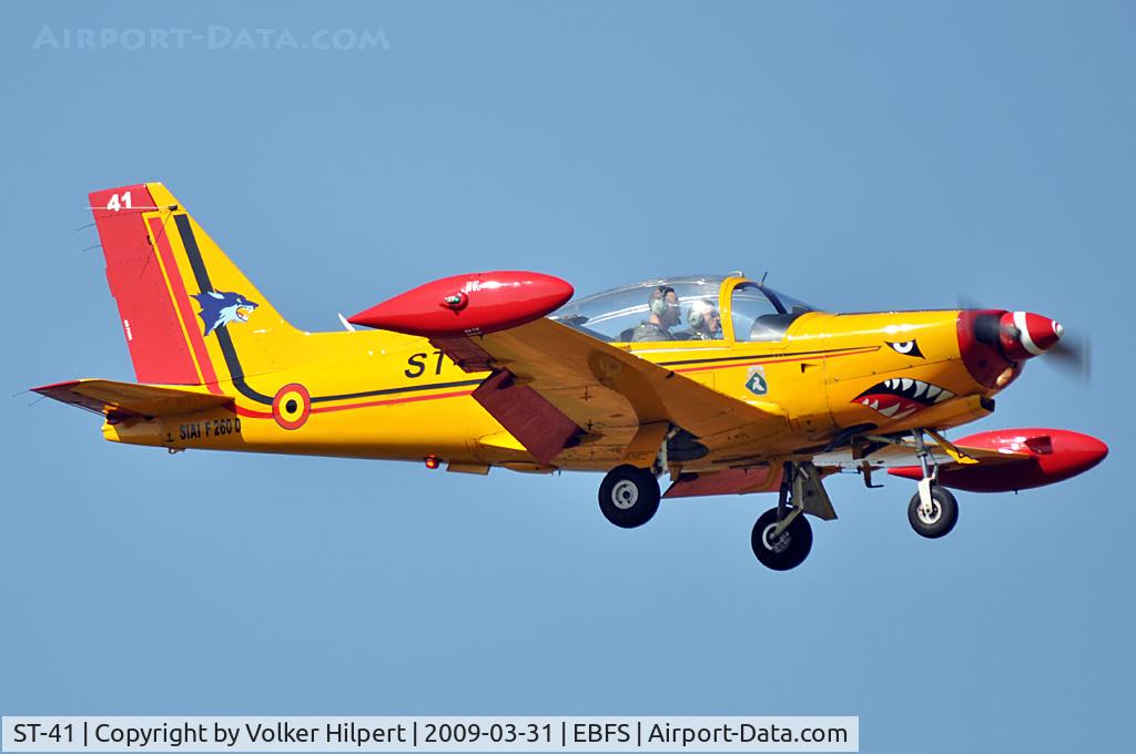 ST-41, 1992 SIAI-Marchetti SF-260D C/N 841, SF-260 at Florennes TLP 03-09