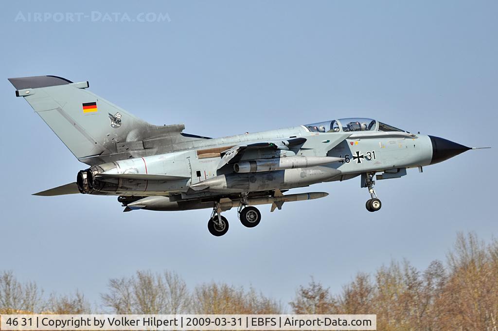 46 31, Panavia Tornado ECR C/N 839/GS264/4331, Tornado at Florennes TLP 03-09