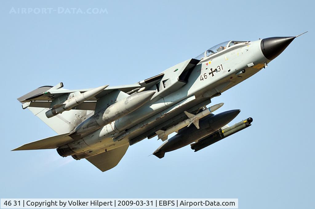 46 31, Panavia Tornado ECR C/N 839/GS264/4331, Tornado at Florennes TLP 03-09