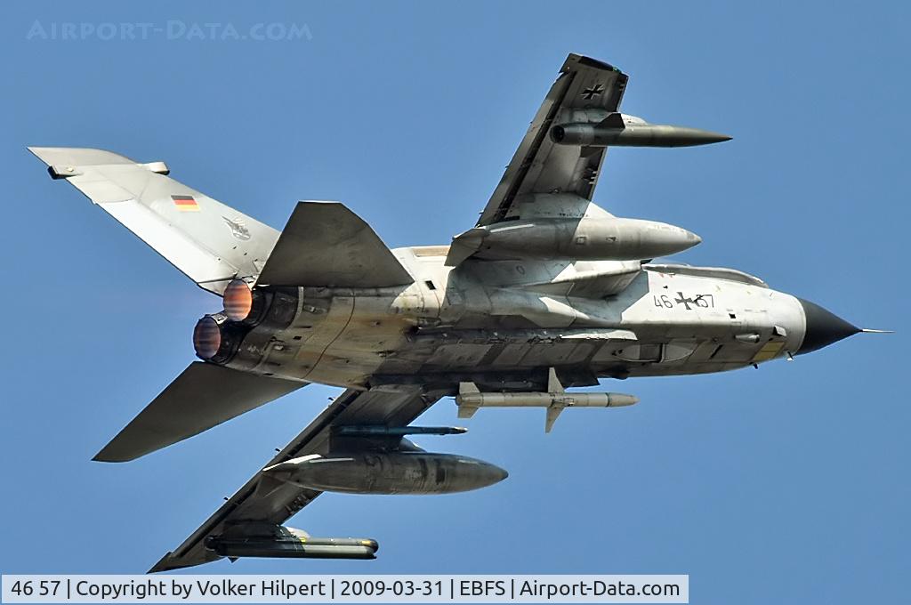 46 57, Panavia Tornado ECR C/N 906/GS290/4357, Tornado at Florennes TLP 03-09