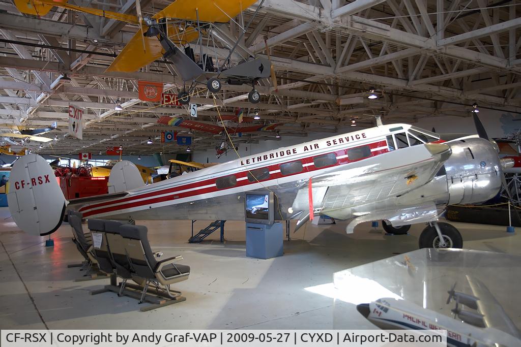 CF-RSX, 1952 Beech Expeditor 3NM C/N CA-245, Lethbridge Air Service Beech 18