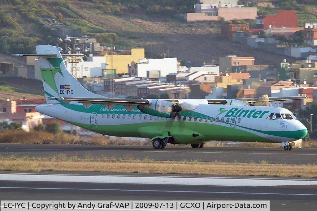 EC-IYC, 2004 ATR 72-212A C/N 709, Binter Canarias ATR72