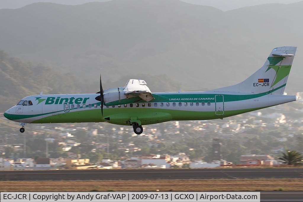 EC-JCR, 1995 ATR 72-212A C/N 468, Binter Canarias ATR72