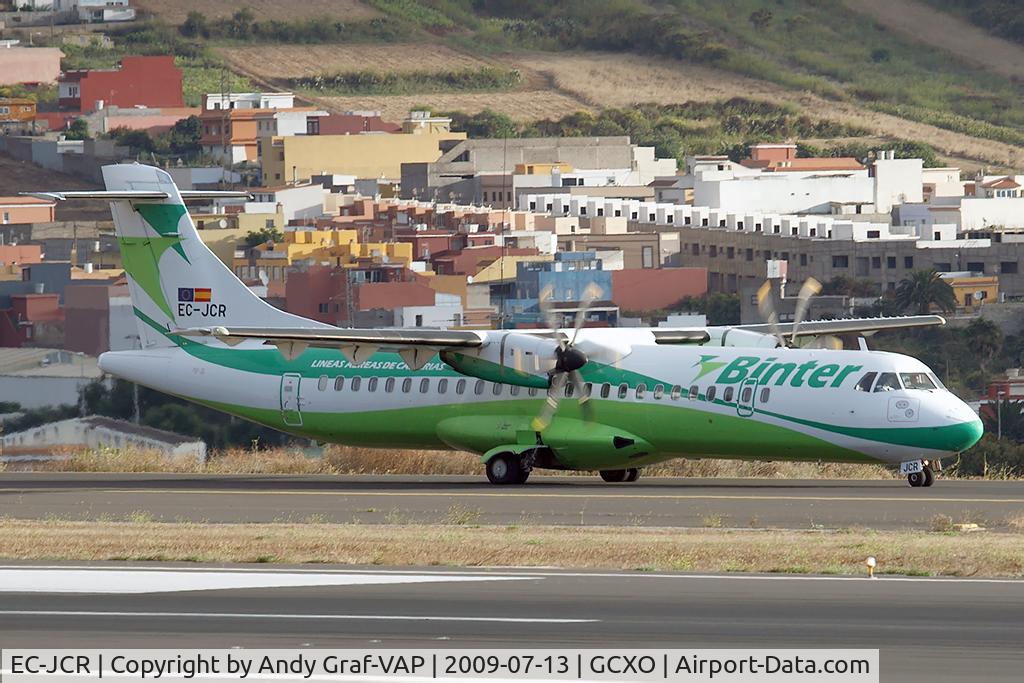 EC-JCR, 1995 ATR 72-212A C/N 468, Binter Canarias ATR72