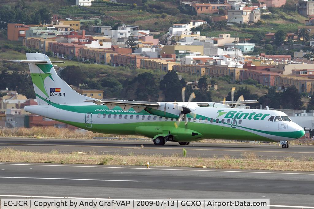 EC-JCR, 1995 ATR 72-212A C/N 468, Binter Canarias ATR72