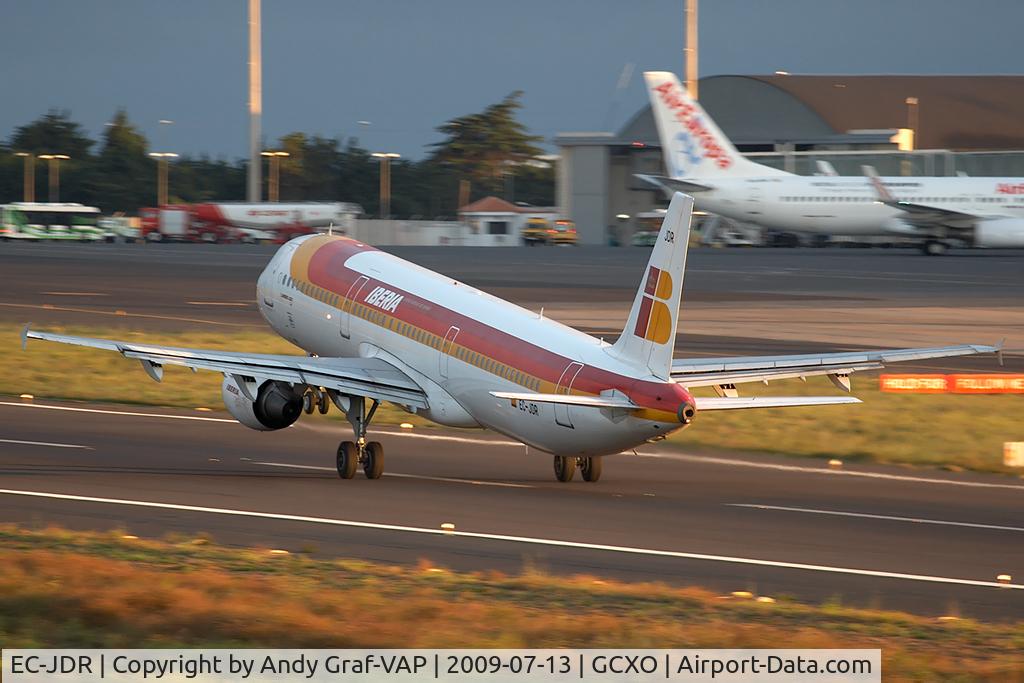 EC-JDR, 2005 Airbus A321-211 C/N 2488, Iberia A321