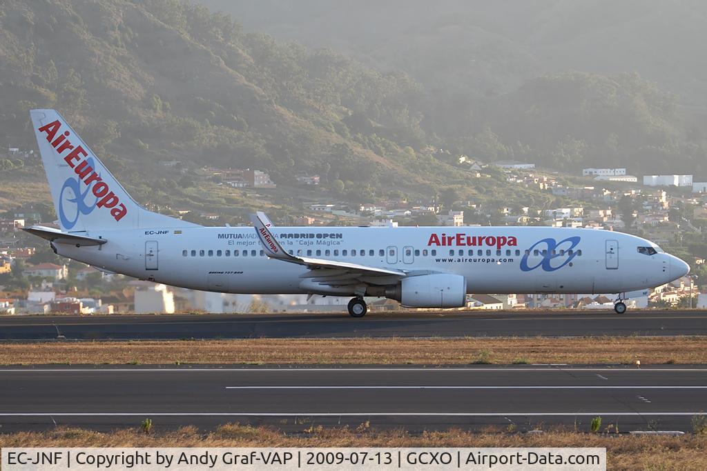EC-JNF, 2006 Boeing 737-85P C/N 33977, Air Europa 737-800