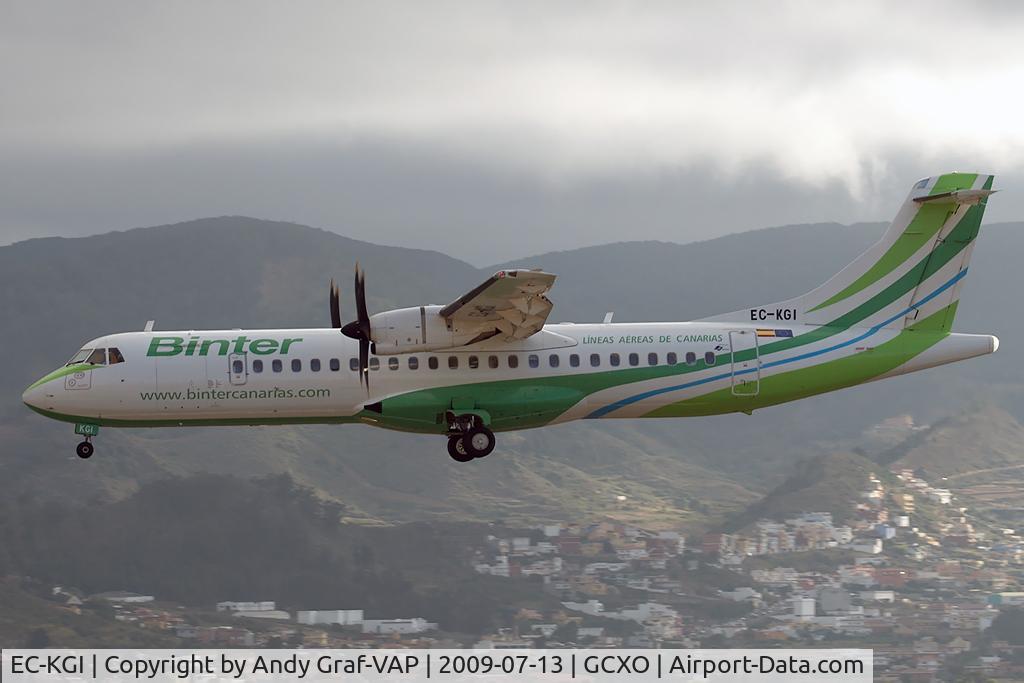 EC-KGI, 2007 ATR 72-212A C/N 752, Binter Canarias ATR72