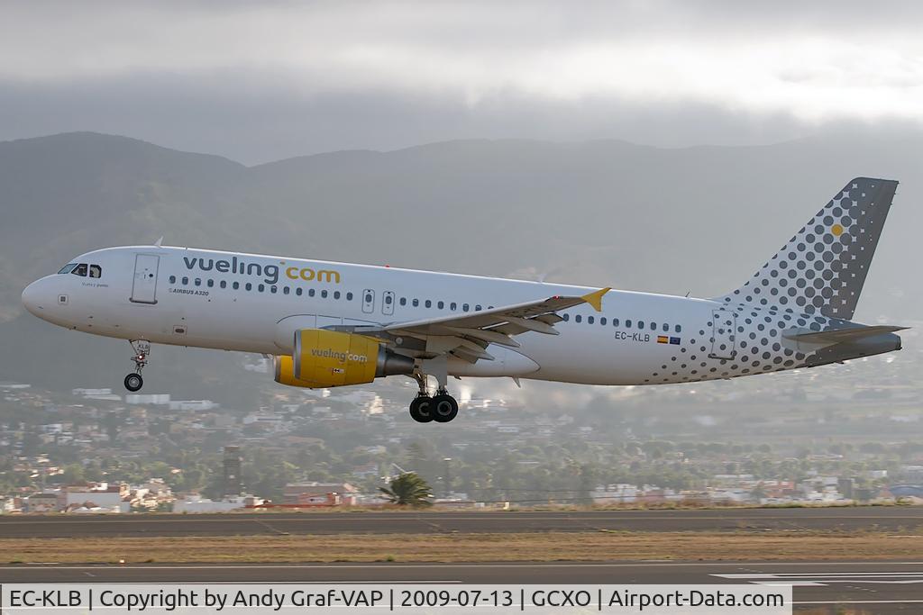 EC-KLB, 2007 Airbus A320-214 C/N 3321, Vueling A320