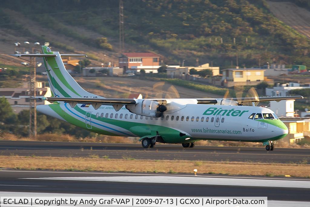 EC-LAD, 2009 ATR 72-212A C/N 864, Binter Canarias ATR72