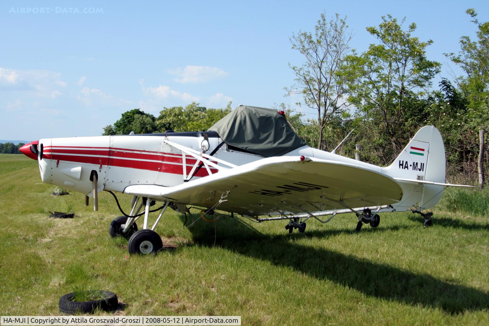 HA-MJI, 1980 Piper PA-25-235 Pawnee C/N 25-8056006, Siófok-Kiliti,Papkutapuszta agricultural airport and take-off field