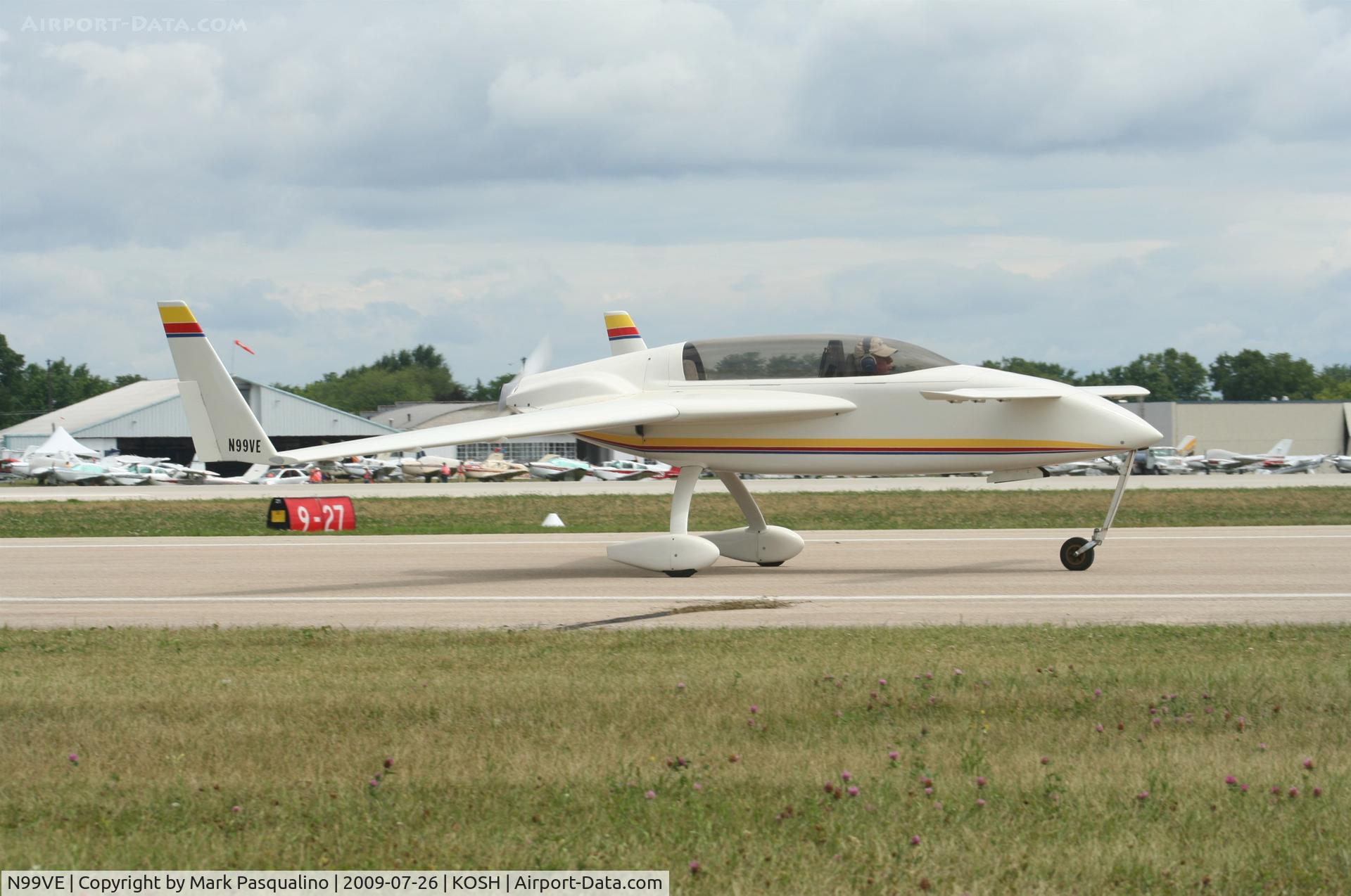 N99VE, 1980 Rutan VariEze C/N 1180, Varieze