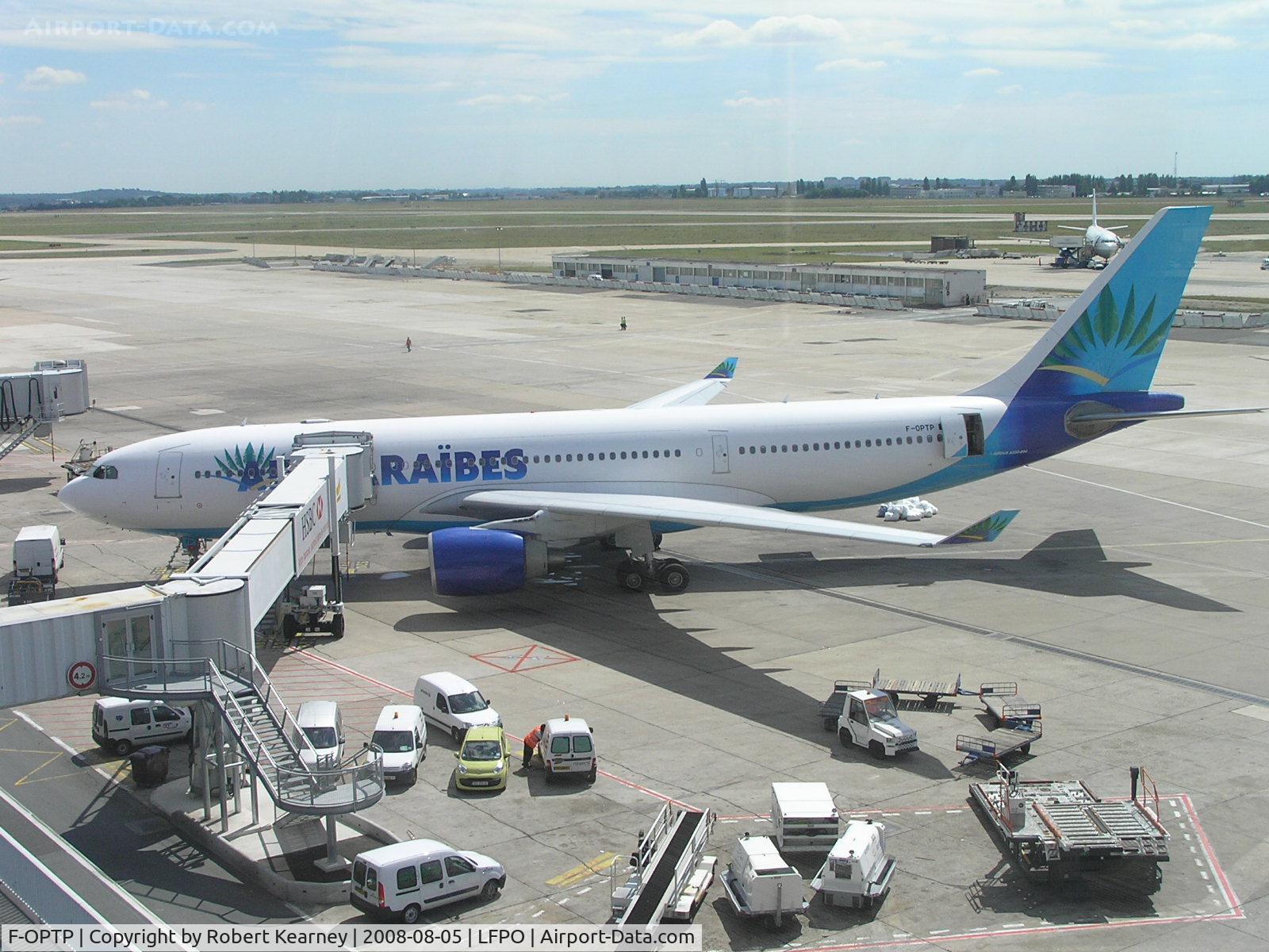 F-OPTP, 1999 Airbus A330-223 C/N 240, Air Caraibes on stand