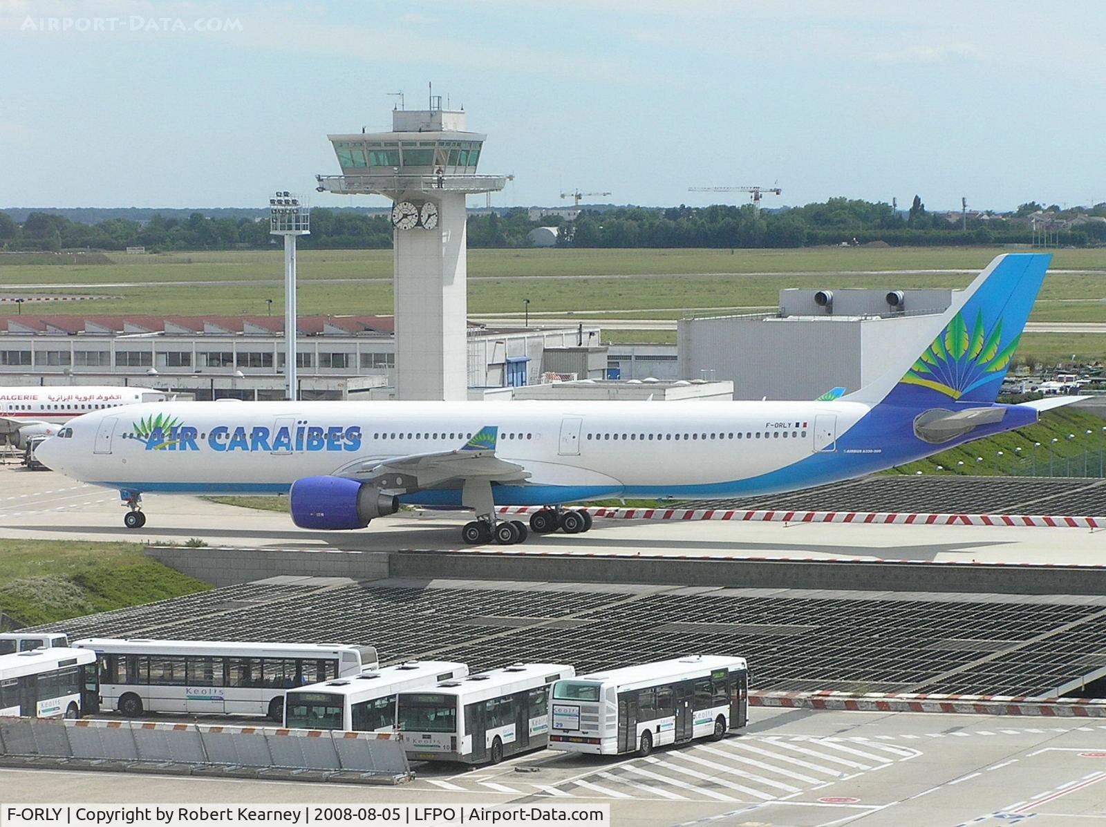 F-ORLY, 2006 Airbus A330-323X C/N 758, Air Caraibes going to stand