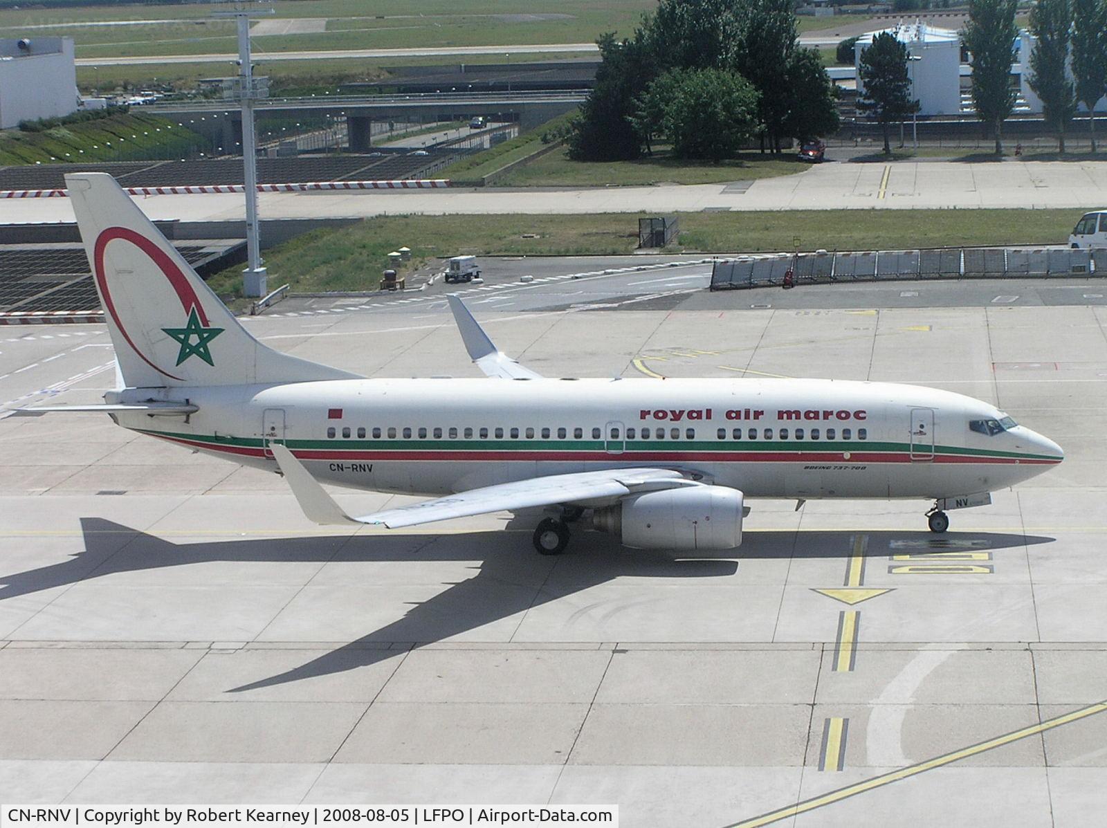 CN-RNV, 2002 Boeing 737-7B6 C/N 28988, RAM going for take-off