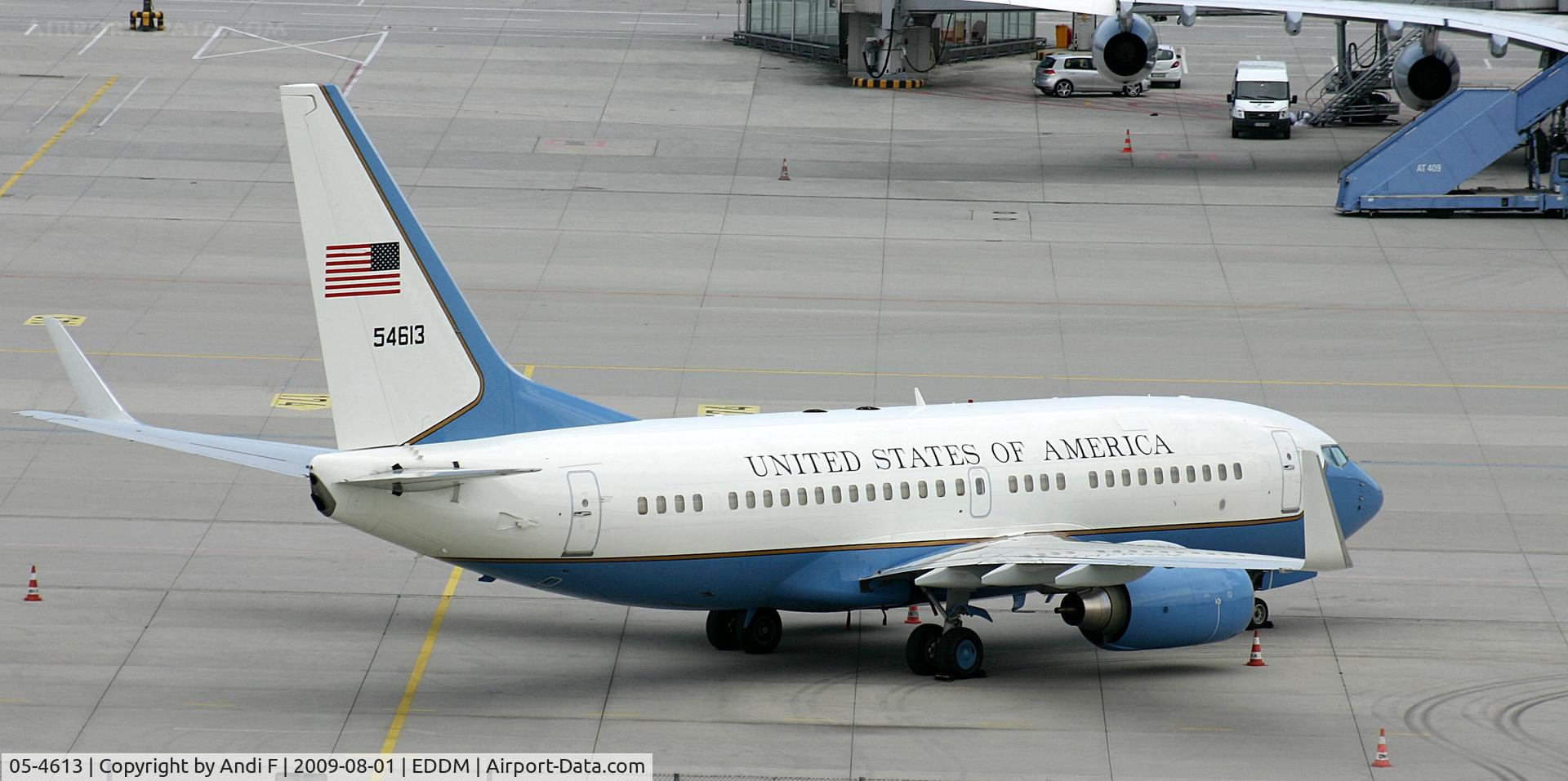 05-4613, 2008 Boeing C-40C Clipper (737-7DM BBJ) C/N 34809, Boeing BBJ 1, U.S. Air Force