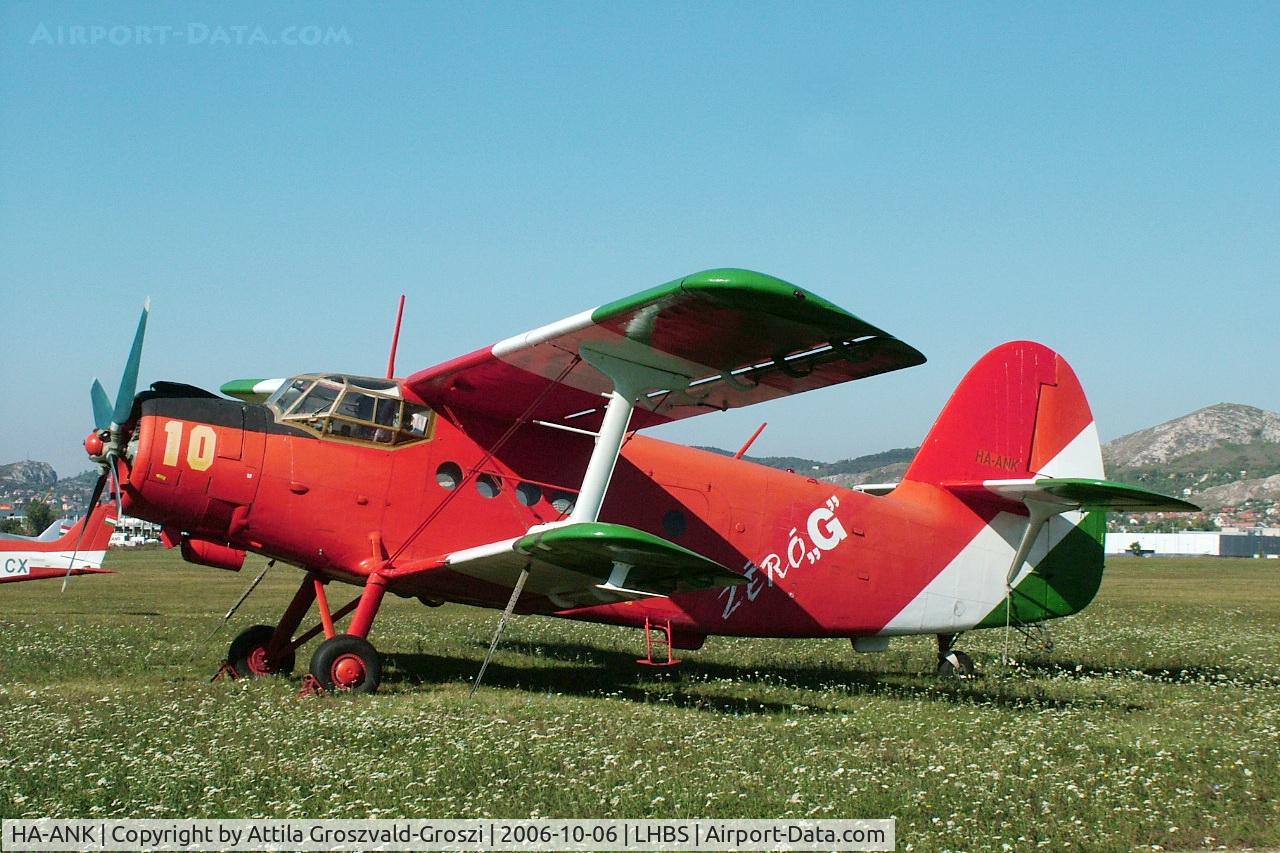 HA-ANK, 1978 Antonov (PZL-Mielec) An-2P C/N 1G174-42, The HA-ANK the two Jak-52 and one Jak-18T Sky Hussars flying mechanically was the leader machine of a show tie.