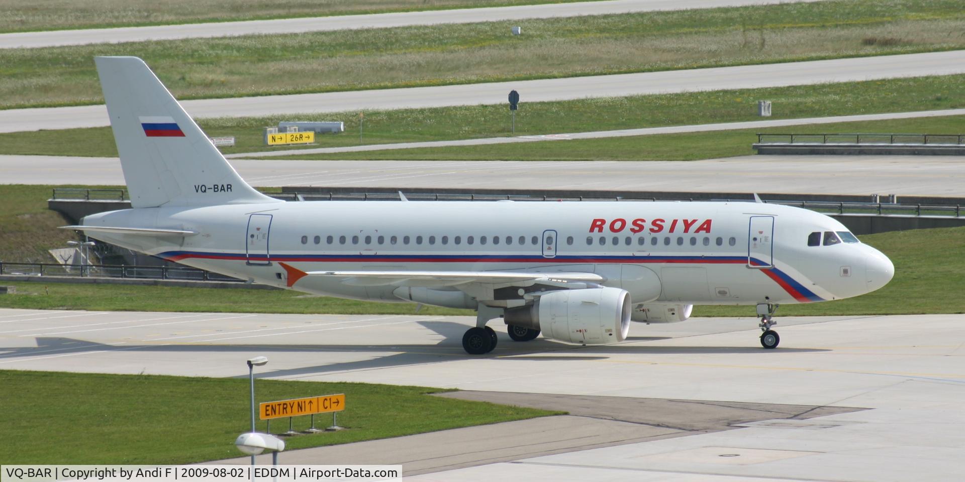 VQ-BAR, 2001 Airbus A319-111 C/N 1488, Airbus A319-111