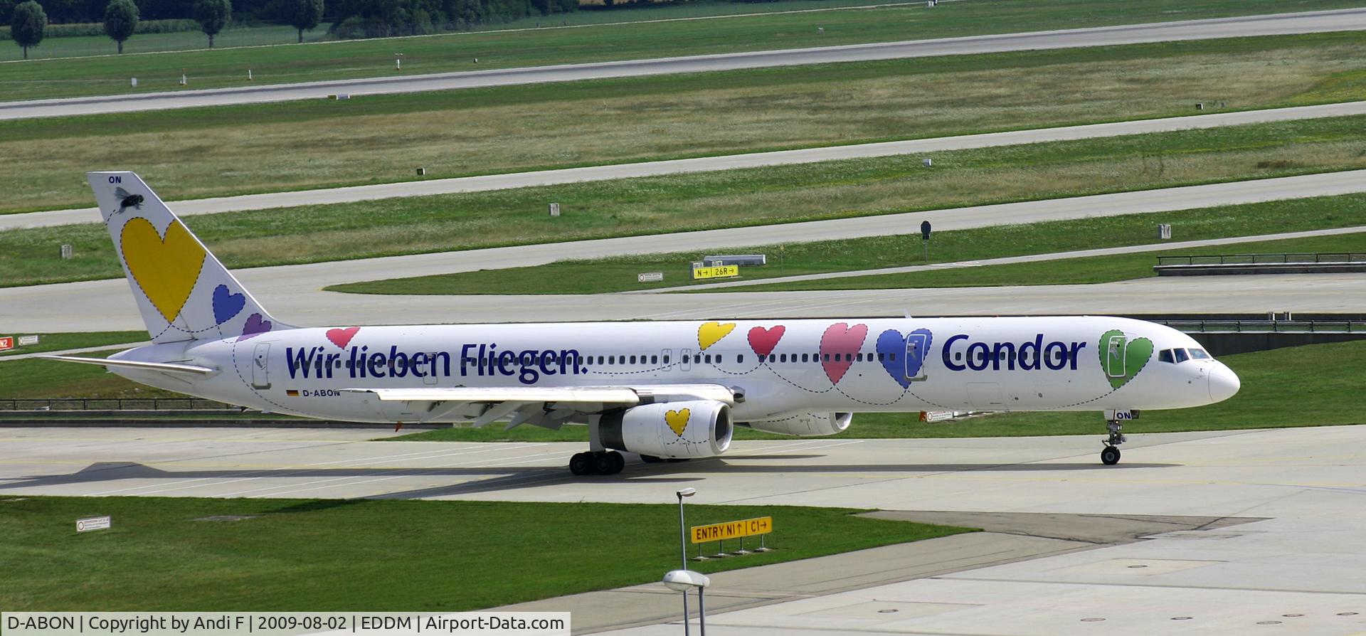 D-ABON, 2000 Boeing 757-330 C/N 29023, Condor