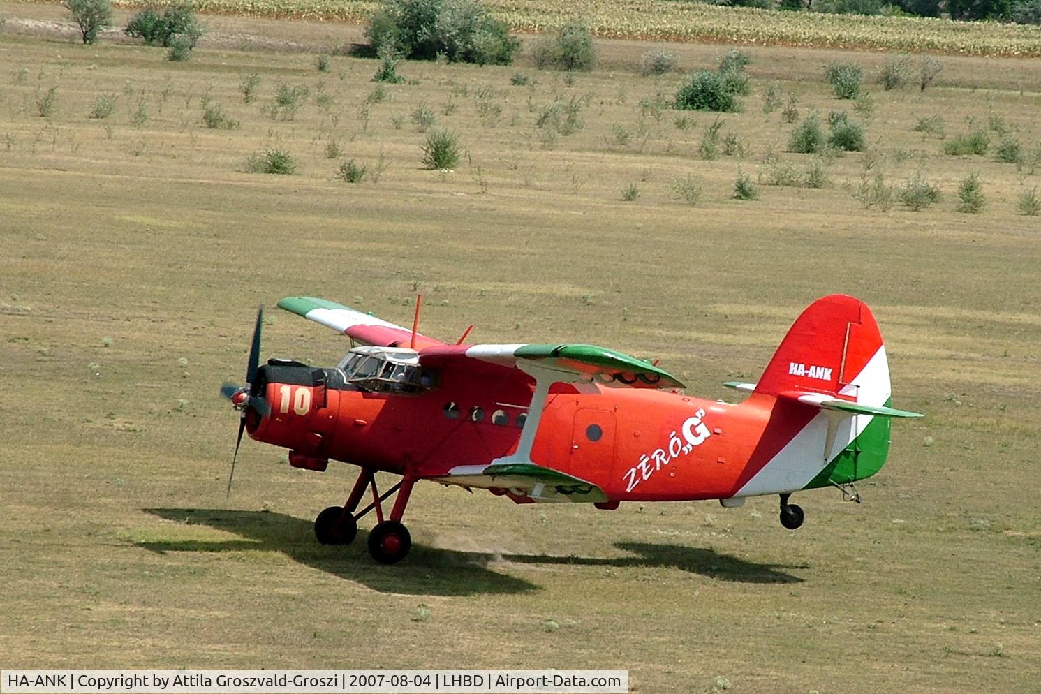 HA-ANK, 1978 Antonov (PZL-Mielec) An-2P C/N 1G174-42, Börgönd Airport, LHBD-Hungary - Veteran parachutist meeting 2007