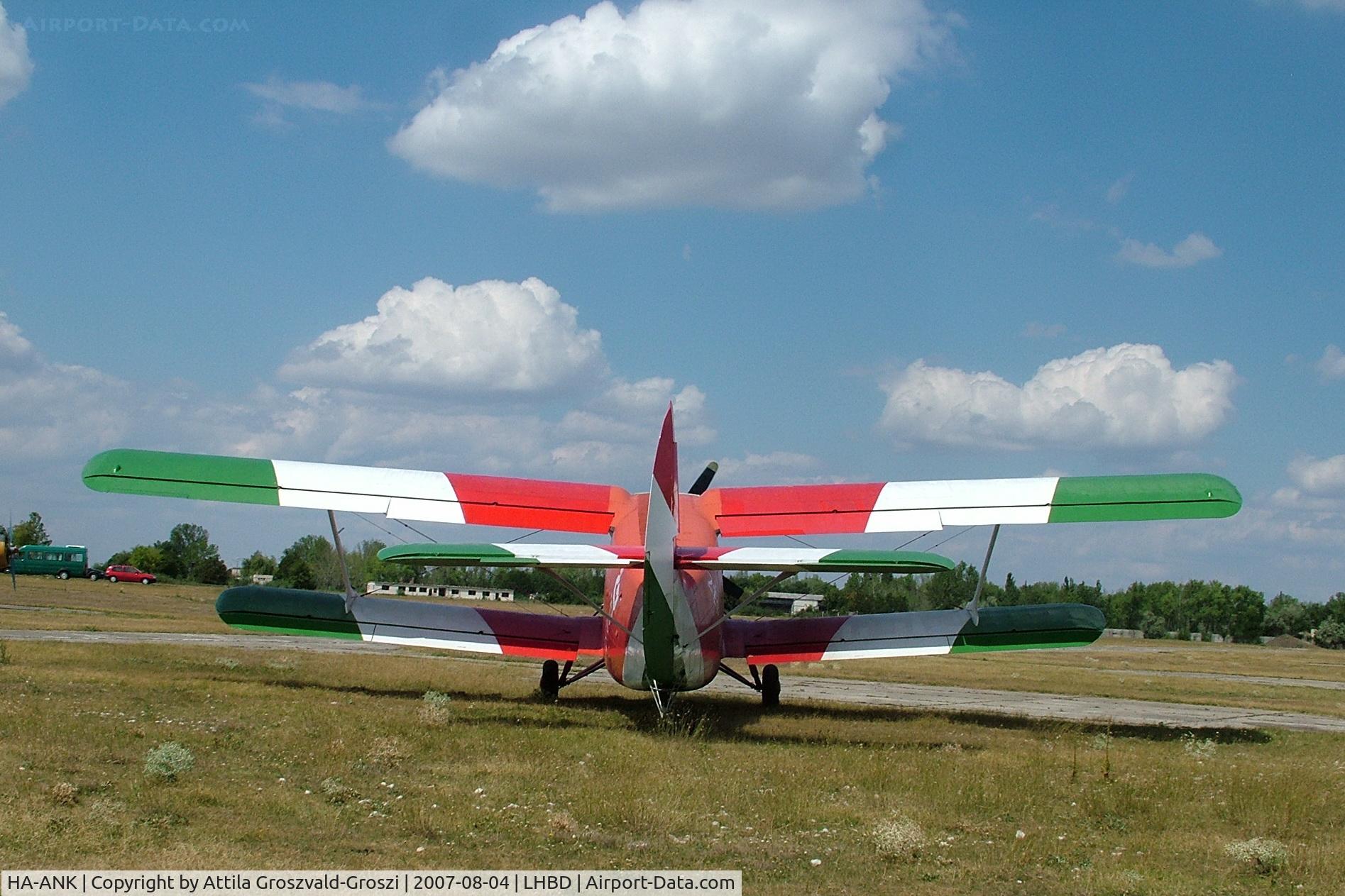 HA-ANK, 1978 Antonov (PZL-Mielec) An-2P C/N 1G174-42, Börgönd Airport, LHBD-Hungary - Veteran parachutist meeting 2007