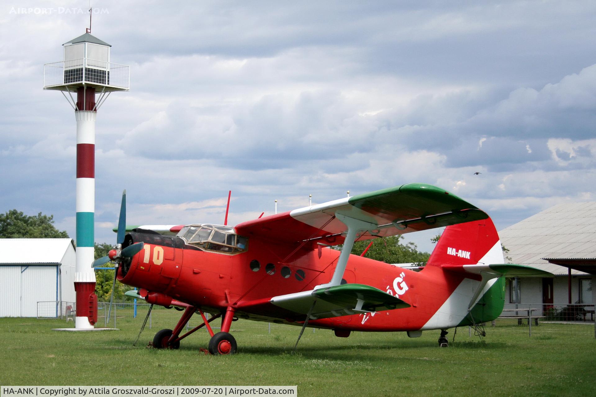 HA-ANK, 1978 Antonov (PZL-Mielec) An-2P C/N 1G174-42, Úrhida Airport, Hungary