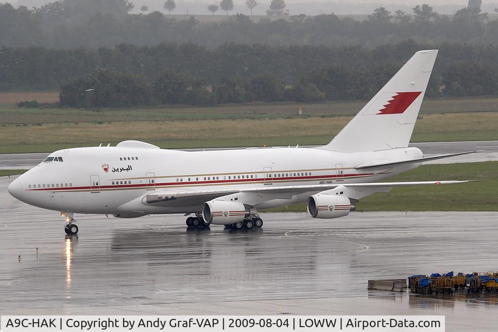 A9C-HAK, 1987 Boeing 747SP-Z5 C/N 23610/676, Bahrain - Royal Flight 747SP