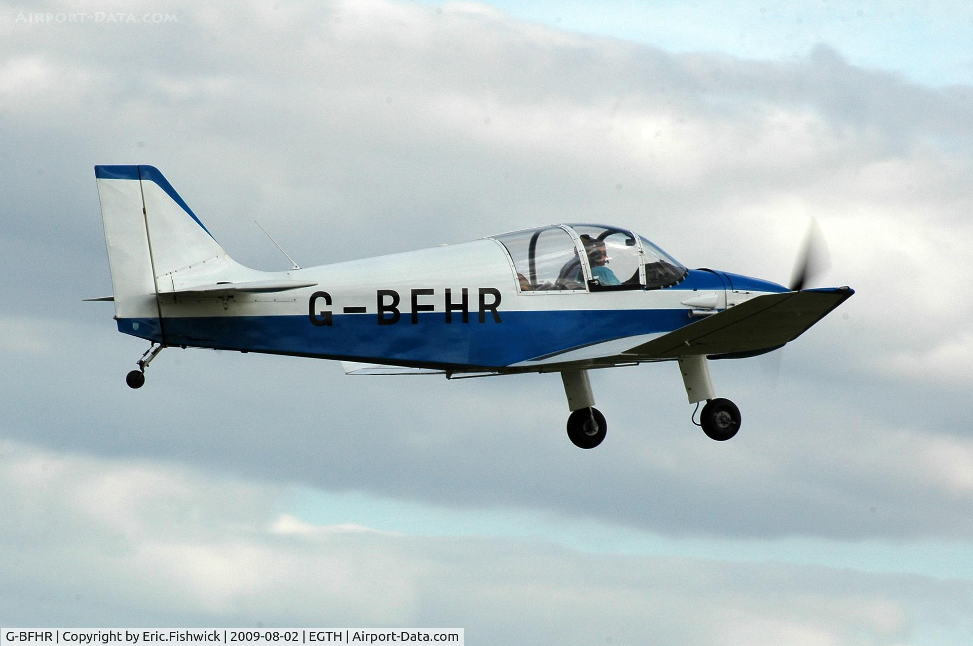 G-BFHR, 1966 CEA DR-220 2+2 C/N 30, G-BFHR departing Shuttleworth Military Pagent Air Display Aug 09