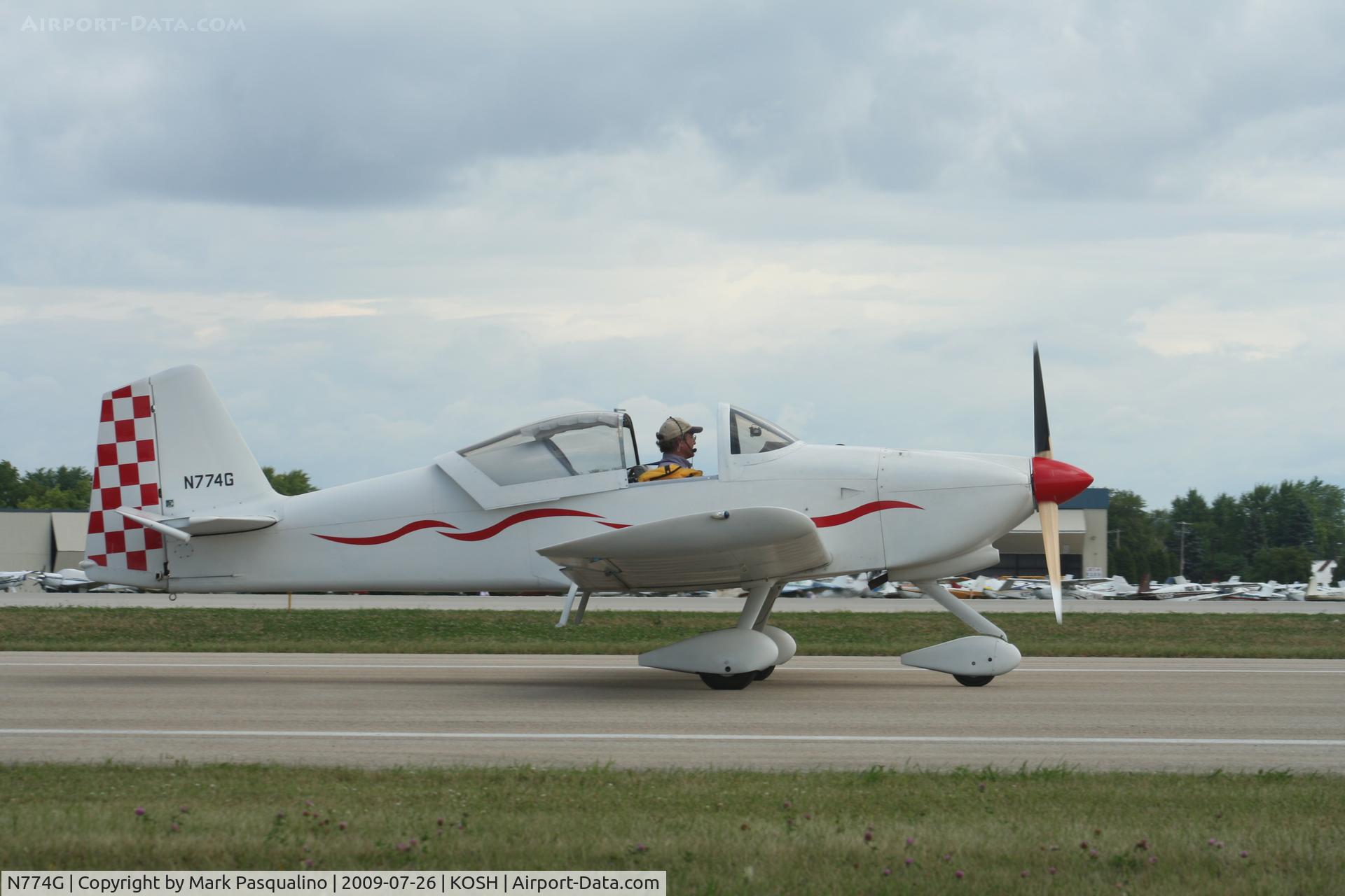 N774G, 2006 Vans RV-6A C/N 001, TJ Sport
