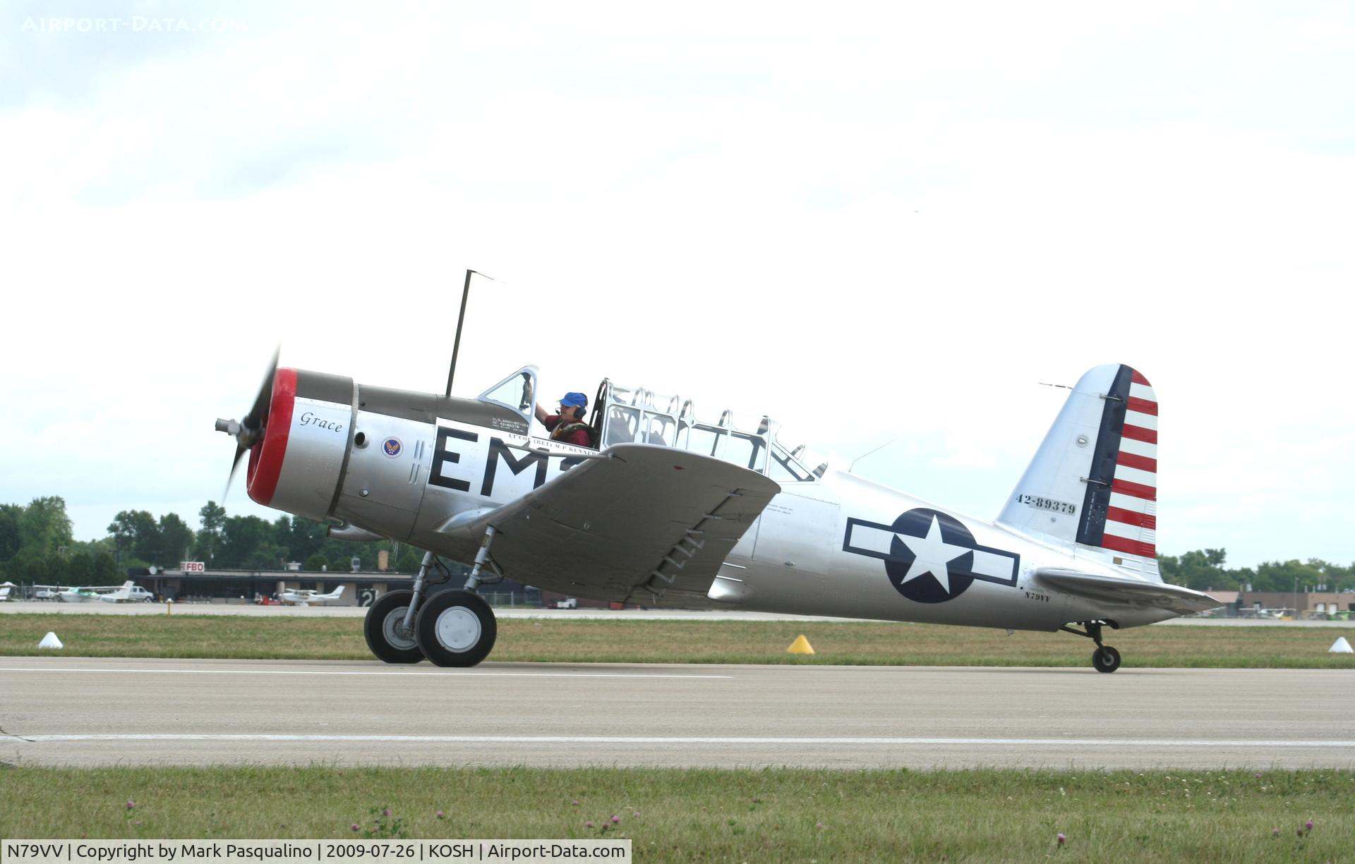 N79VV, 1942 Consolidated Vultee BT-13A C/N 11756, Vultee BT-13A