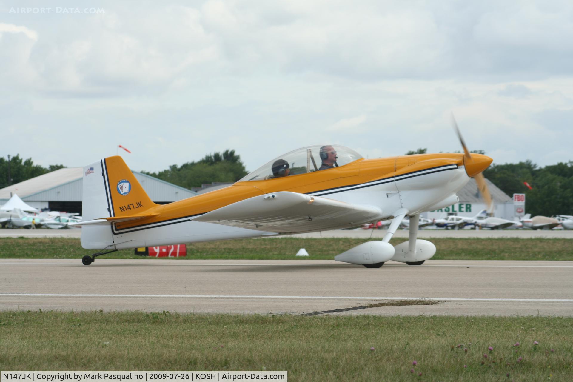 N147JK, 1999 Vans RV-4 C/N 2257, RV-4