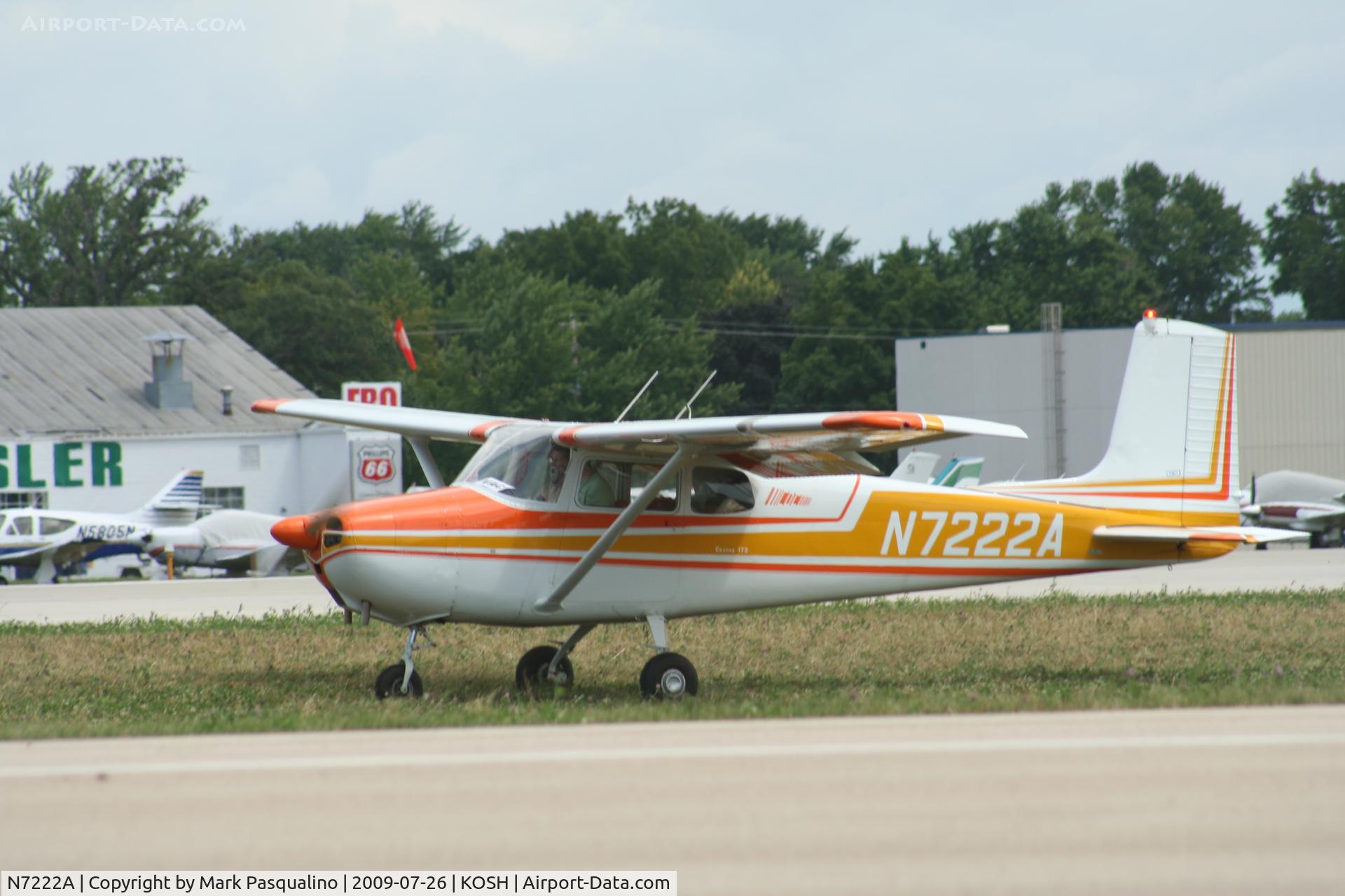 N7222A, 1956 Cessna 172 C/N 29322, Cessna 172
