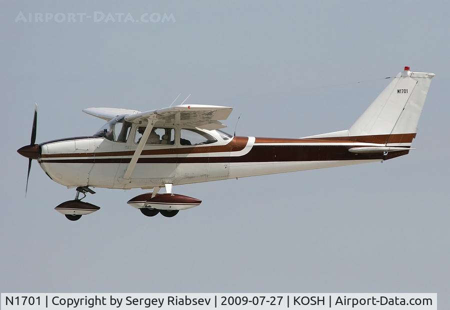 N1701, 1964 Cessna 172F C/N 17252418, EAA AirVenture 2009